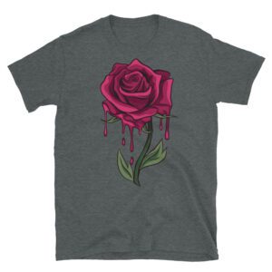 Bleeding Rose - Short-Sleeve Unisex T-Shirt
