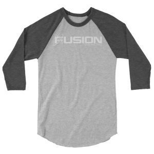 Fusion Logo - 3/4 sleeve raglan shirt